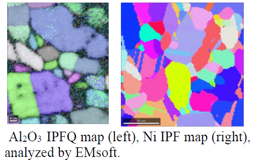 EBSD table top SEM Al₂O₃